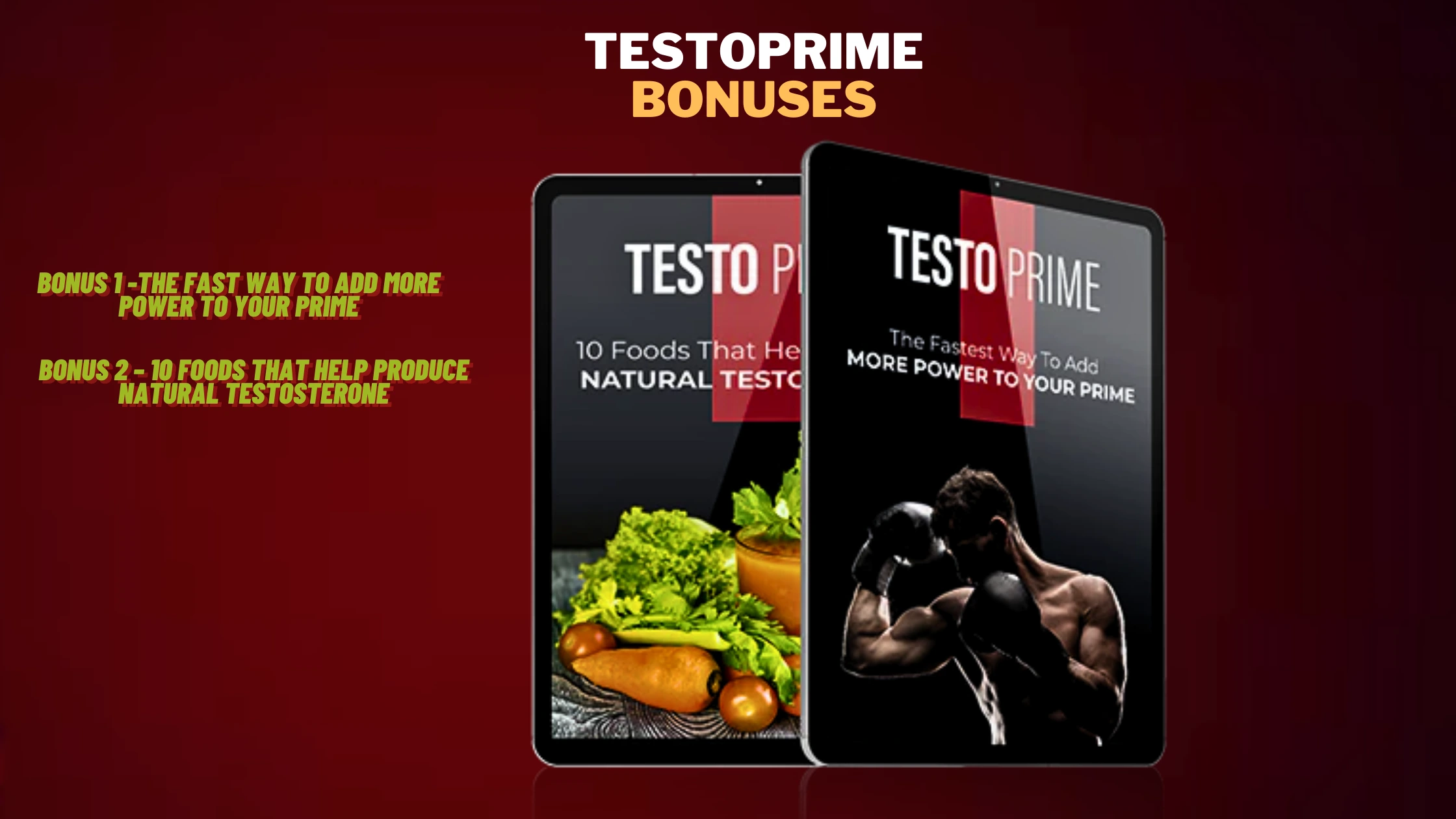 TestoPrime bonuses